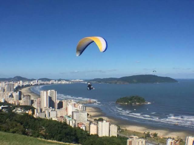 Apartamento 621 Com Vista Para O Mar São Vicente Exterior photo